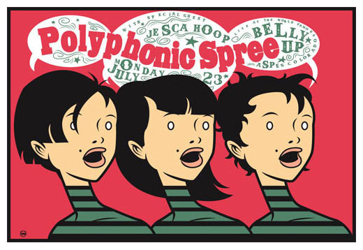 Scrojo Polyphonic Spree Poster