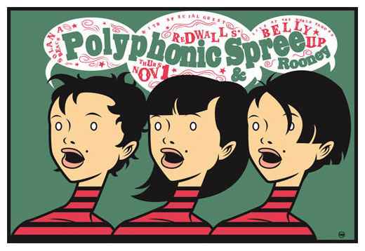 Scrojo Polyphonic Spree Poster