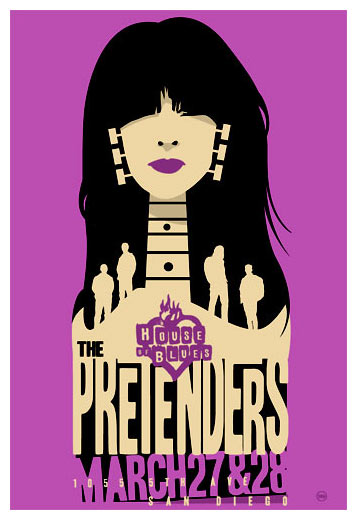 Scrojo The Pretenders Poster