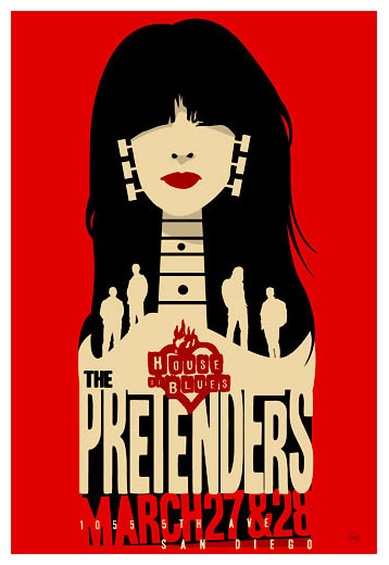 Scrojo The Pretenders Poster