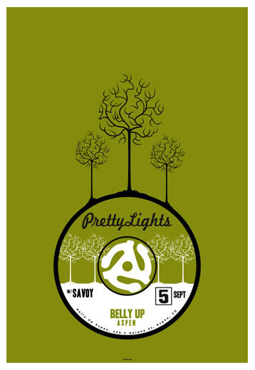 Scrojo Pretty Lights Poster