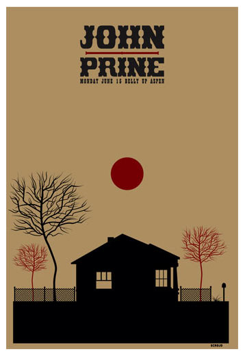 Scrojo John Prine Poster