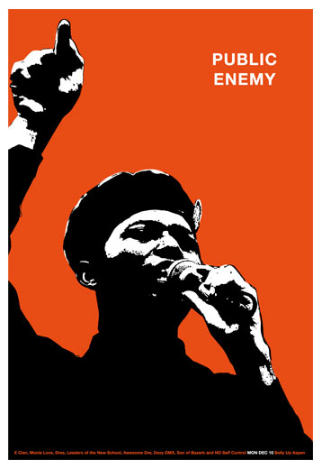 Scrojo Public Enemy Poster