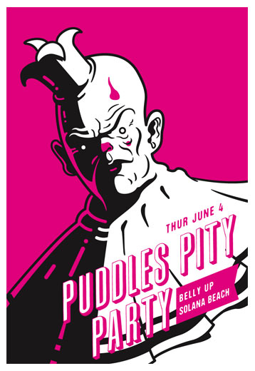 Scrojo Puddles Pity Party Poster