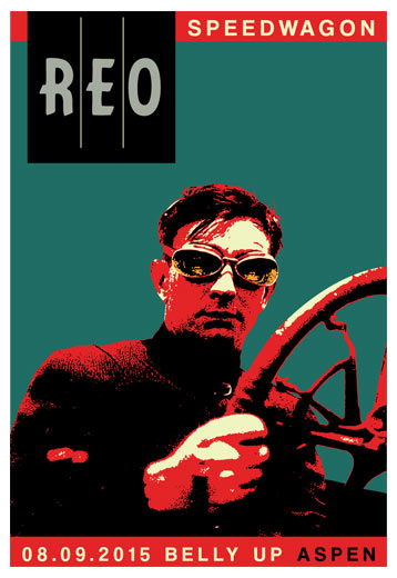REO Speedwagon Poster 13x19"
