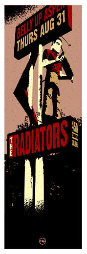 Scrojo The Radiators Poster