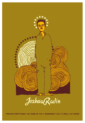 Scrojo Joshua Radin Poster