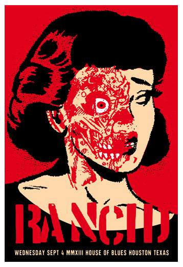 Scrojo Rancid Poster