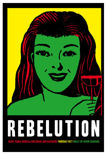 Scrojo Rebelution Poster