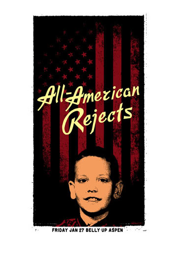 Scrojo All-American Rejects Poster