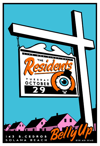 Scrojo The Residents Poster