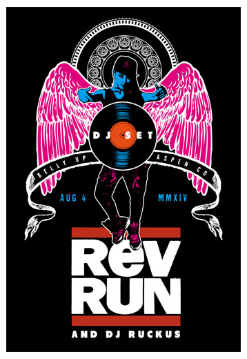 Scrojo Rev Run Poster