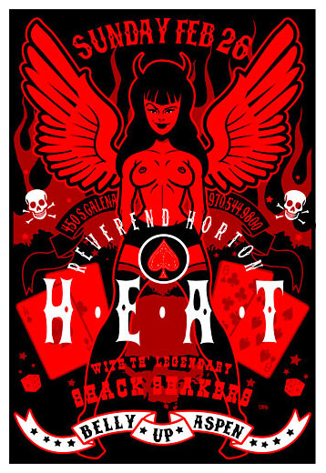 Scrojo Reverend Horton Heat Poster