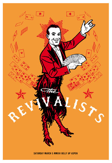 Scrojo The Revivalists Poster