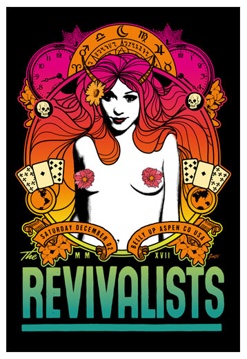 Scrojo The Revivalists Poster