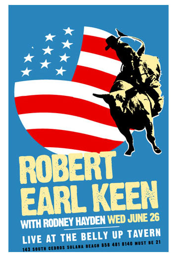 Scrojo Robert Earl Keen Poster