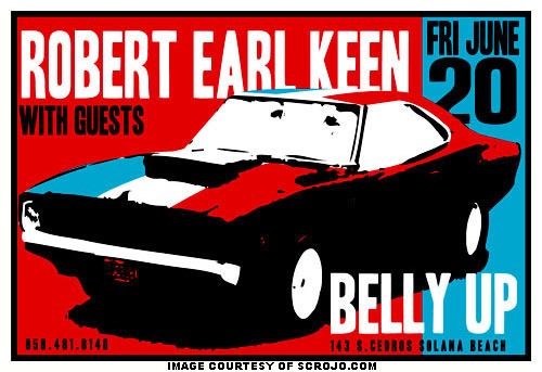 Scrojo Robert Earl Keen Poster