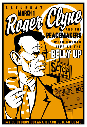 Scrojo Roger Clyne and the Peacemakers Poster