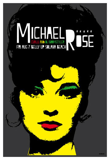 Scrojo Michael Rose Poster