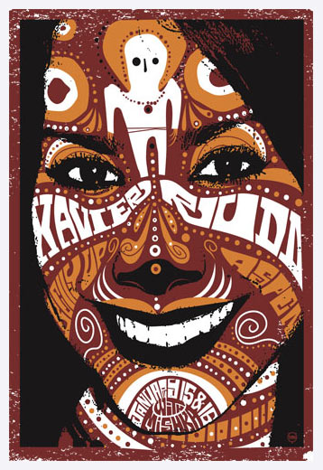 Scrojo Xavier Rudd Poster