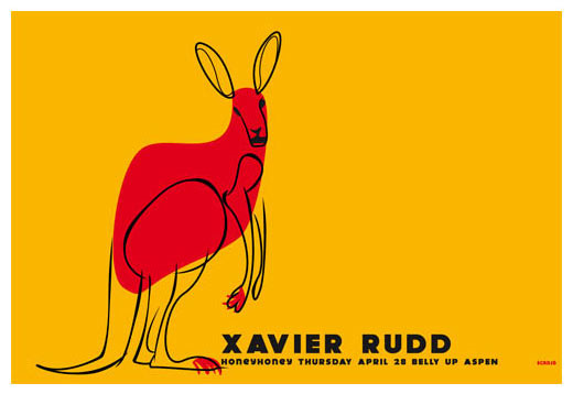 Scrojo Xavier Rudd Poster