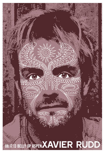 Scrojo Xavier Rudd Poster