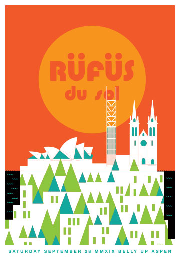 Scrojo Rufus Du Sol Poster