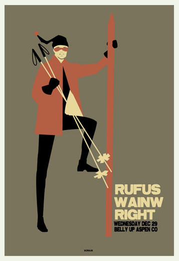 Scrojo Rufus Wainwright Poster