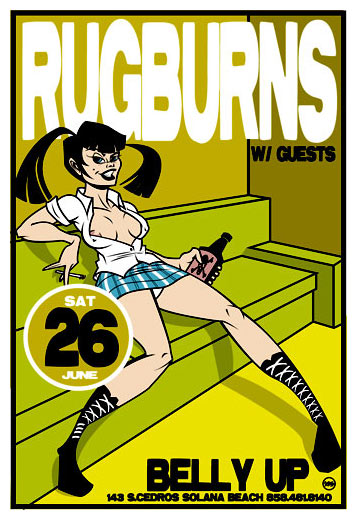 Scrojo Rugburns Poster