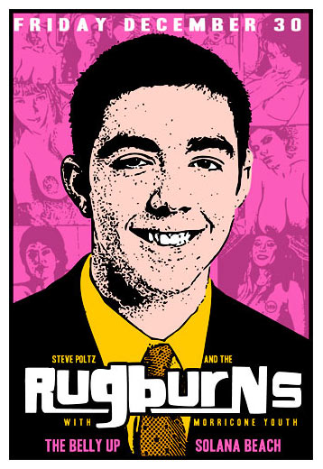 Scrojo Steve Poltz and the Rugburns Poster