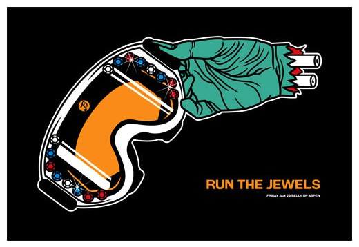 Scrojo Run The Jewels Poster