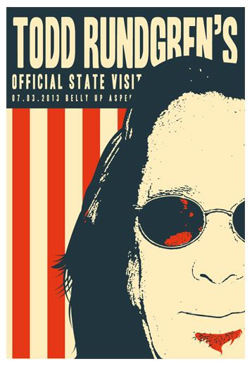 Scrojo Todd Rundgren Poster