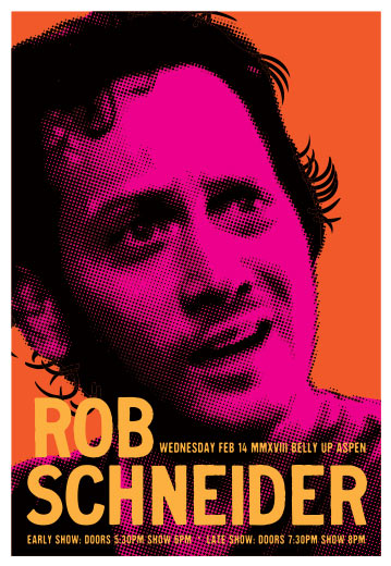 Scrojo Rob Schneider Comedy Poster