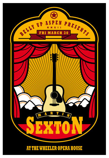 Scrojo Martin Sexton Poster