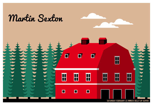 Scrojo Martin Sexton Poster