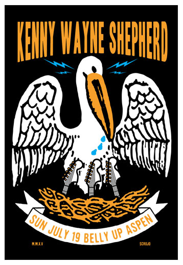 Scrojo Kenny Wayne Shepherd Poster