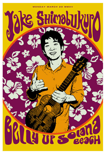 Scrojo Jake Shimabukuro Poster