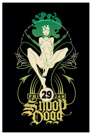 Scrojo Snoop Dogg Poster