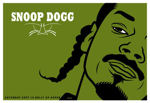 Scrojo Snoop Dogg Poster