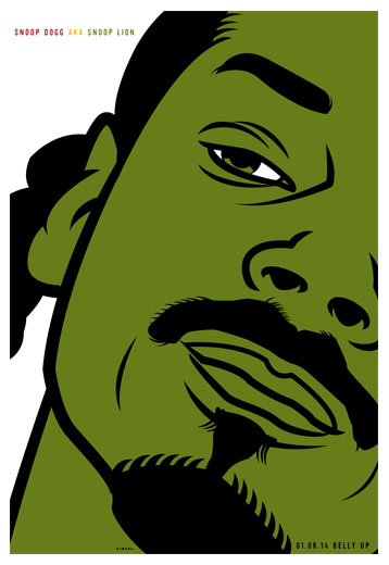 Scrojo Snoop Dogg (a.k.a. Snoop Lion) Poster