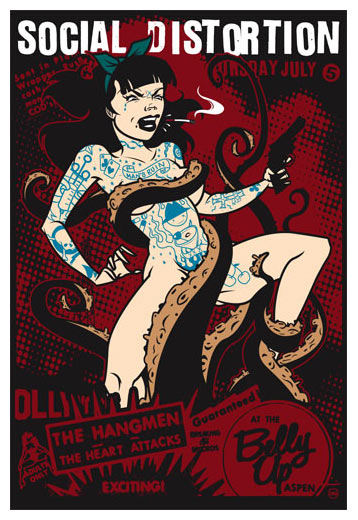 Scrojo Social Distortion Poster