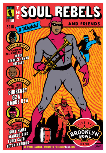 Scrojo The Soul Rebels Poster