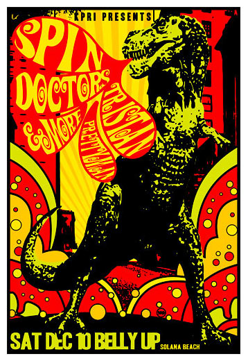 Scrojo Spin Doctors Poster