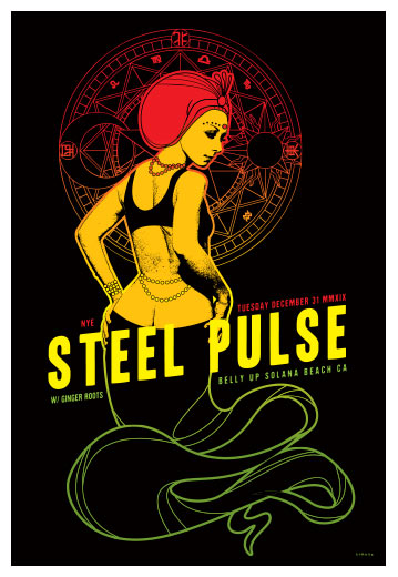 Scrojo Steel Pulse Poster