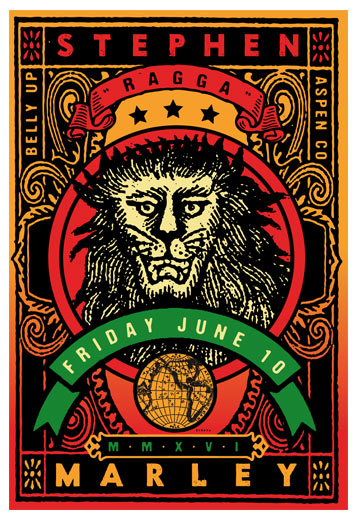 Scrojo Stephen Marley Poster