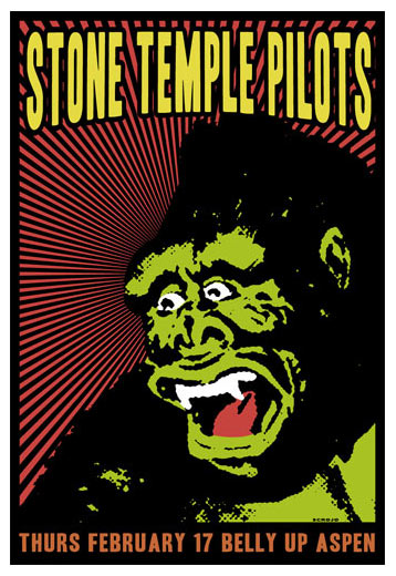 Scrojo Stone Temple Pilots Poster