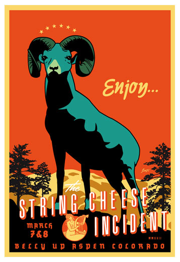 Scrojo The String Cheese Incident Poster