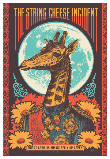 Scrojo The String Cheese Incident Poster