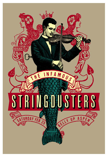 Scrojo The Infamous Stringdusters Poster