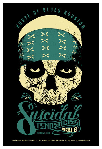 Scrojo Suicidal Tendencies Poster